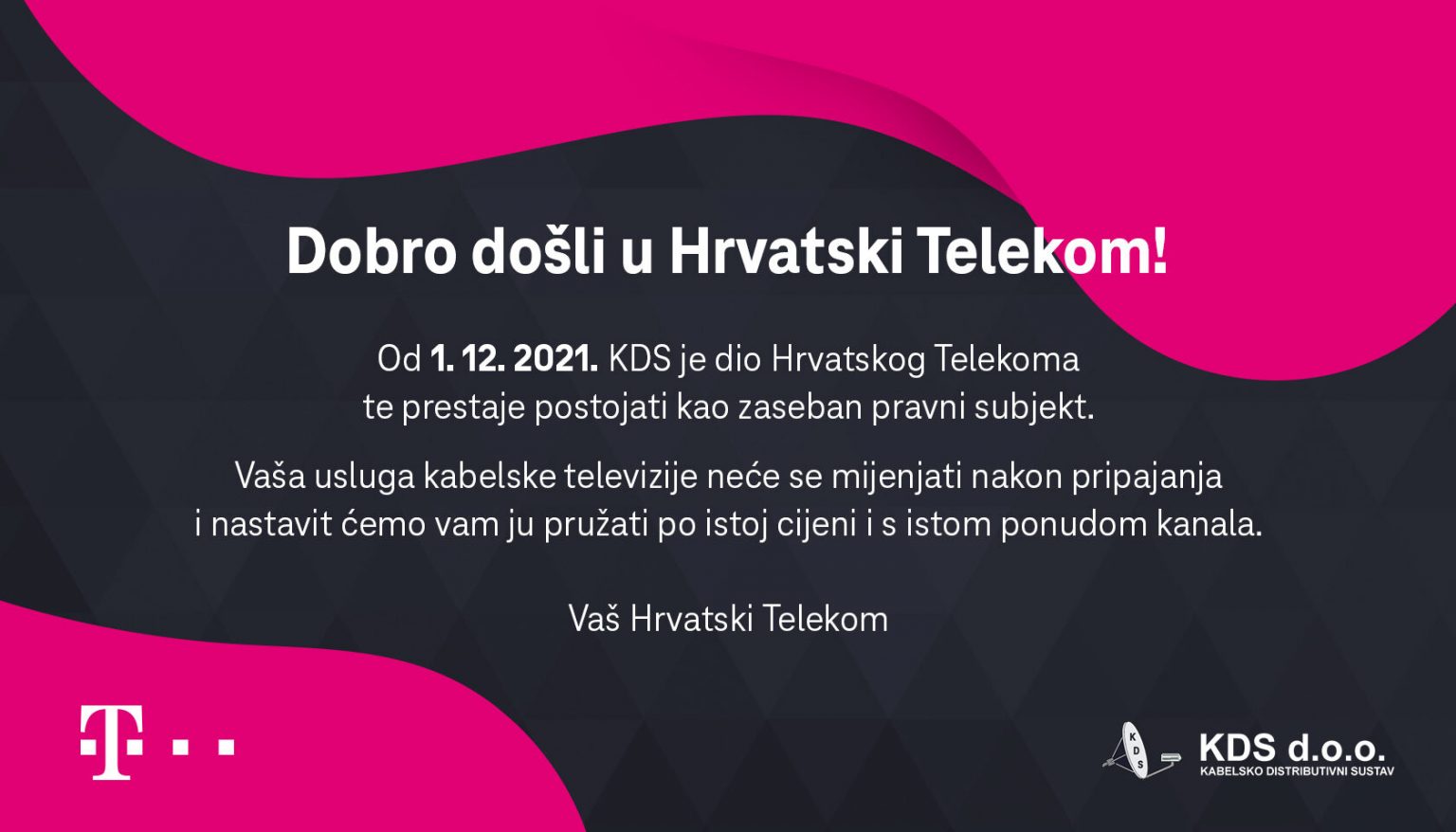 Zbog čega je prodan KDS Hrvatskom Telekomu ?