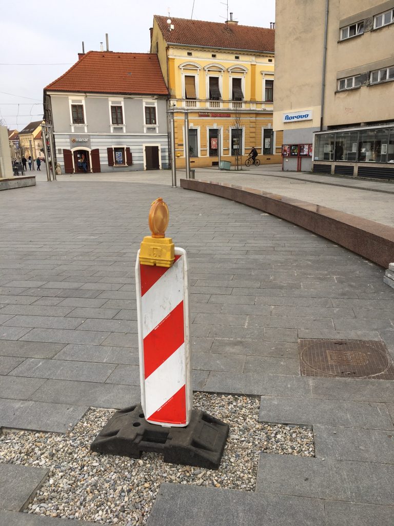 Započela sanacija ploča u centru grada Čakovca