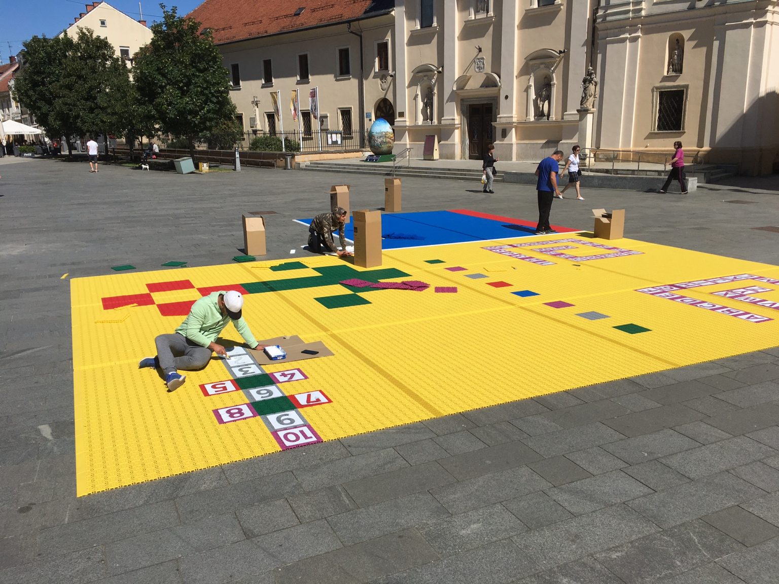 Dječji kutak na Franjevačkom trgu Čakovec