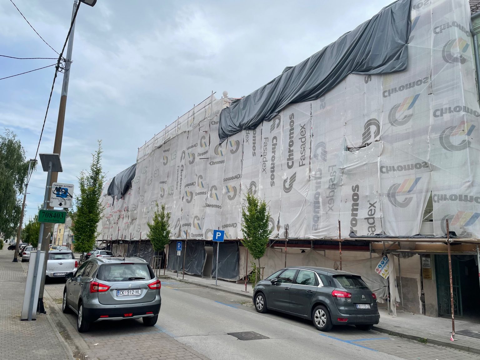 Općinski sud u Čakovcu obnavlja pročelje svoje zgrade